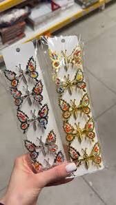 Pince Cheveux Papillon (Pqt 12pc) - YAJ568-M1